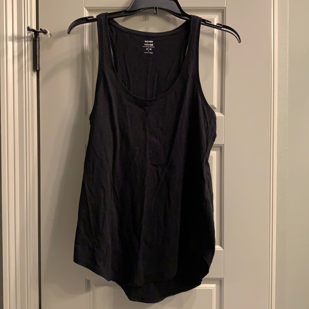 Medium black tank top